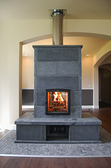 Soapstone Masonry Heater Socorro 6 B