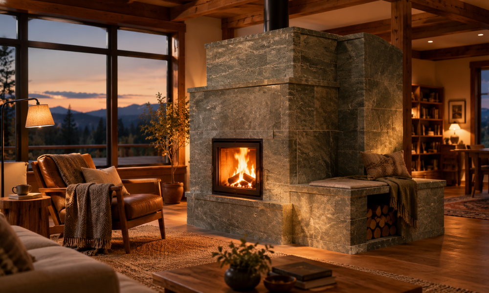 Soapstone vs Brick vs Tile: Which Masonry Heater Material Is Best?