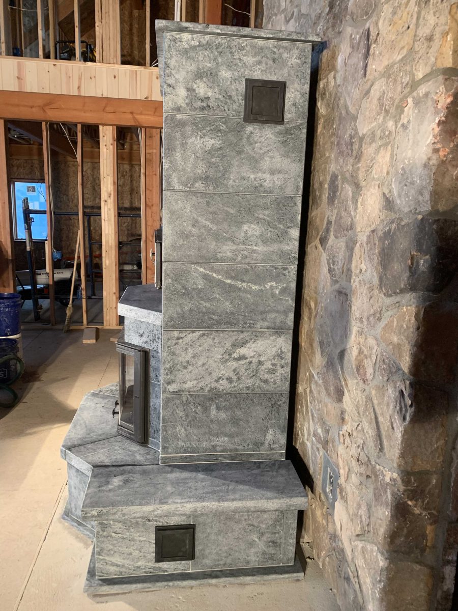 Dorchester Series Masonry Heaters by Greenstone